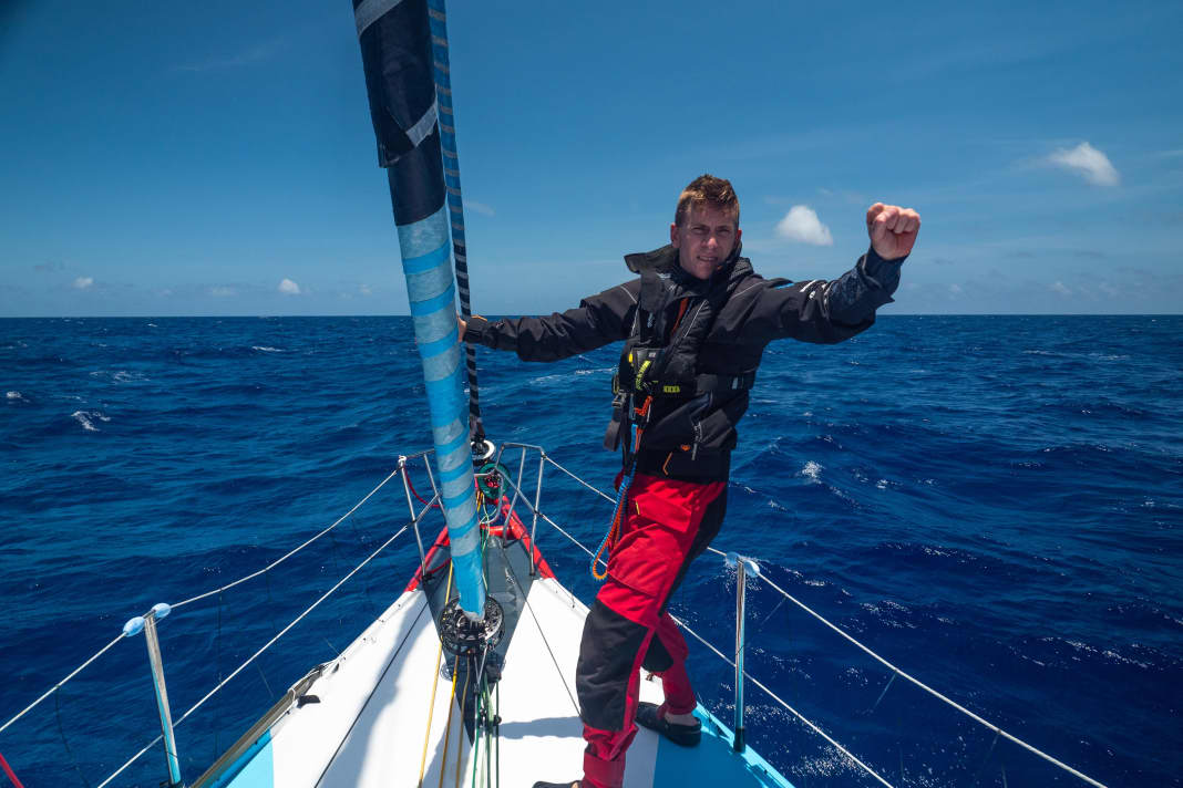 Will Harris, le skipper de l'étape "Malizia - Seaexplorer".