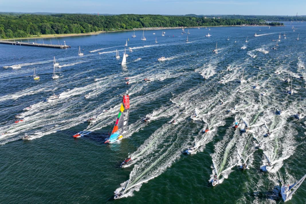 Images impressionnantes de l'Ocean-Race-Fly-by 2023 à Kiel