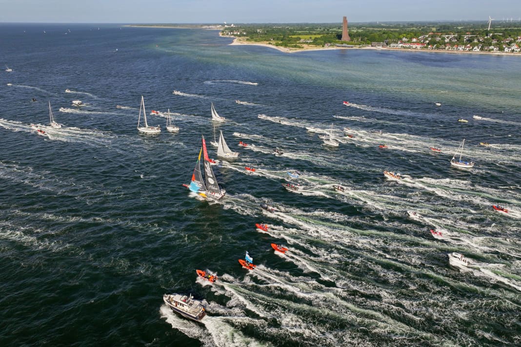 Des images à couper le souffle du fly-by de Kiel : l'Allemagne de la voile célèbre l'équipe Malizia