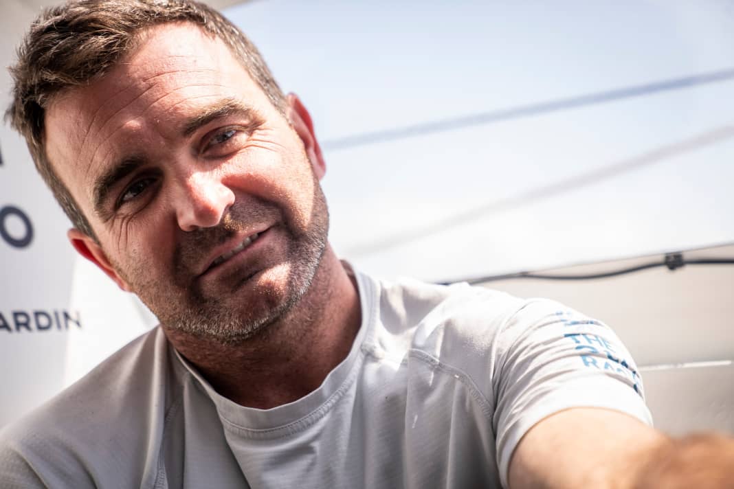 Ein nachdenklicher Skipper: Das Ocean-Race-Schicksal von Charlie Enright und dem Team 11th Hour Racing liegt nun in den Händen der Jury