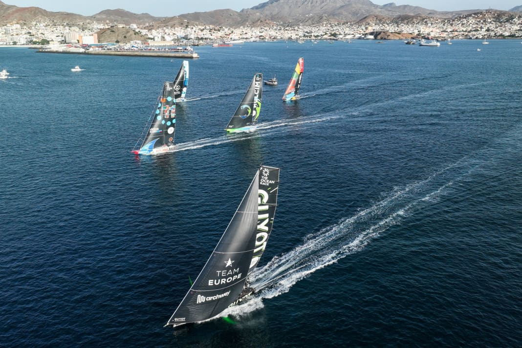 25 January 2023, Start of Leg 2 in Cabo Verde