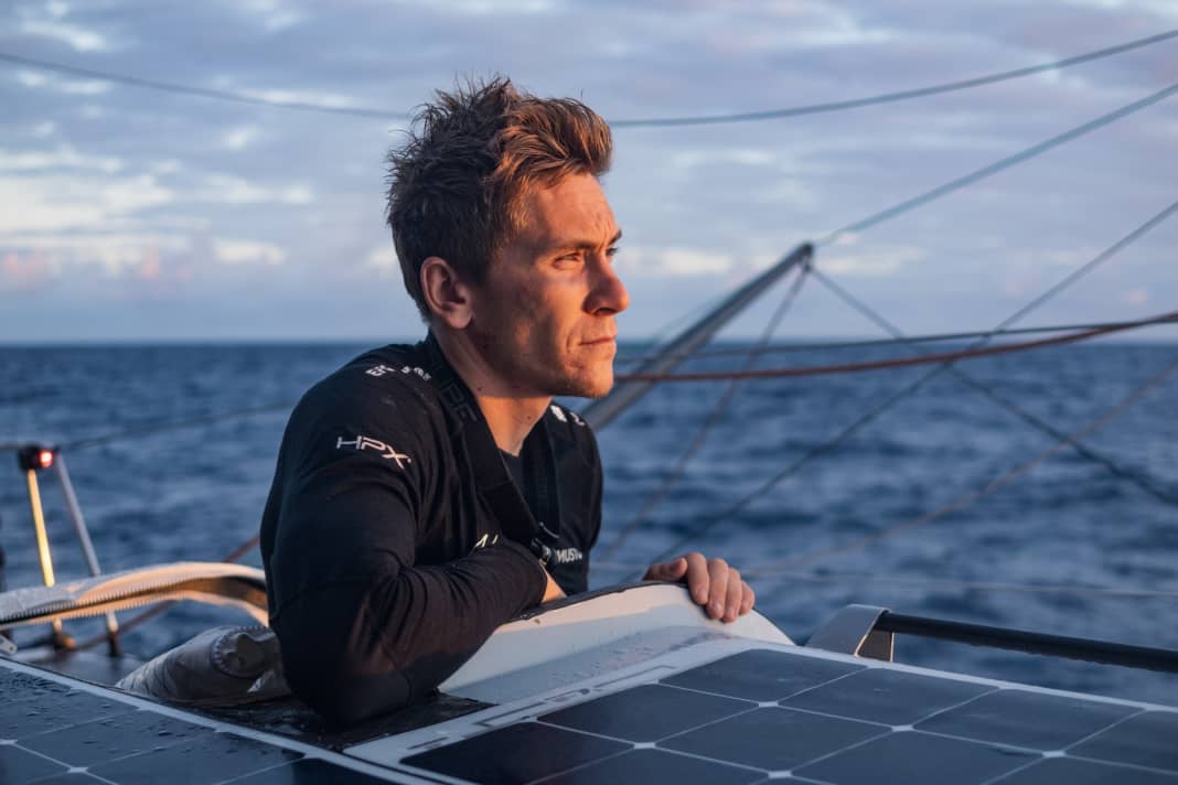Lo skipper di "Malizia - Seaexplorer", Will Harris, ha di nuovo migliori prospettive per la seconda tappa.
