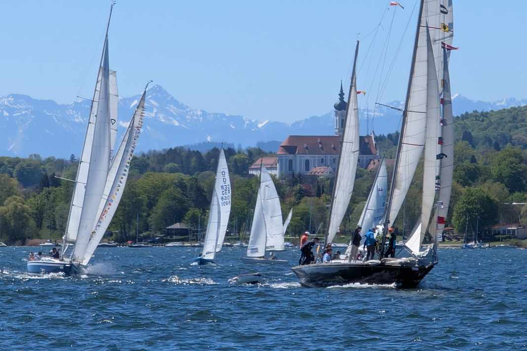 Ansegeln beim Akademischen Segler-Verein in München 2026 auf dem Ammersee in Bayern.