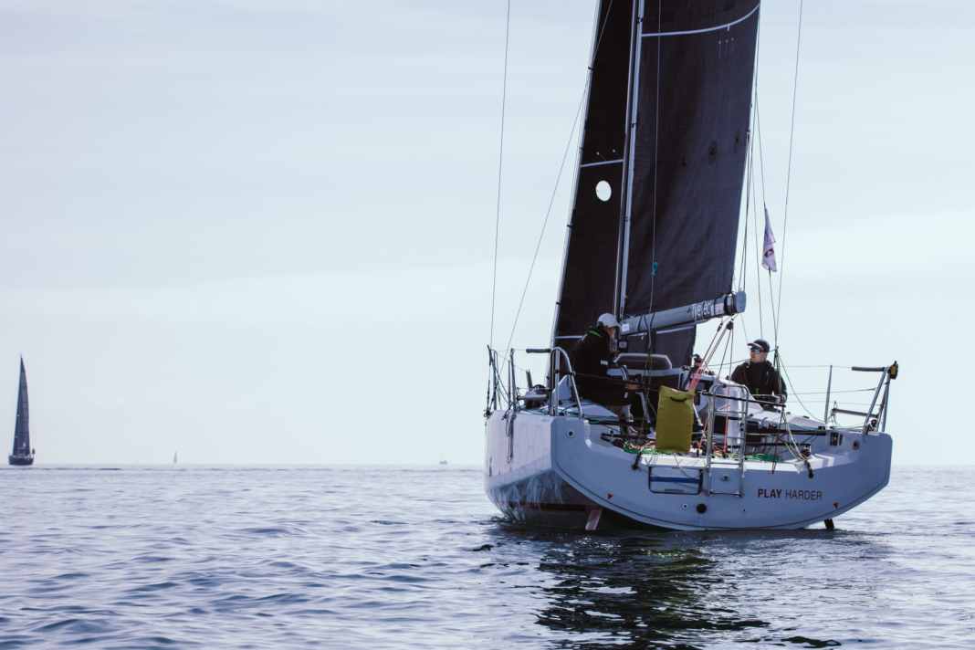 Vincitori nella classe singola Dehler 30 OD: Luca Mayer e Luca Leidholdt su "Play Harder".