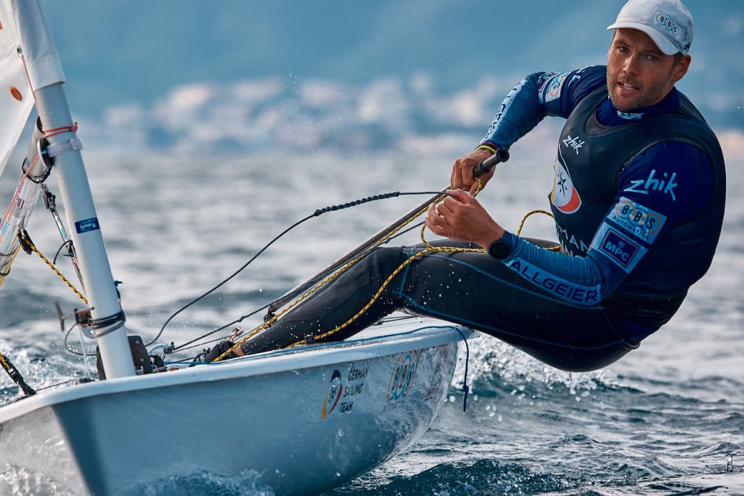 Que peut espérer le meilleur barreur allemand de l'Ilca-7, Philipp Buhl, aux championnats du monde ?