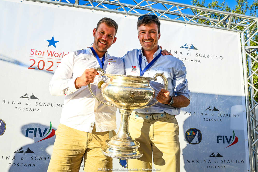 Max Kohlhoff et Ole Burzinski sont les champions du monde de Starboat 2023