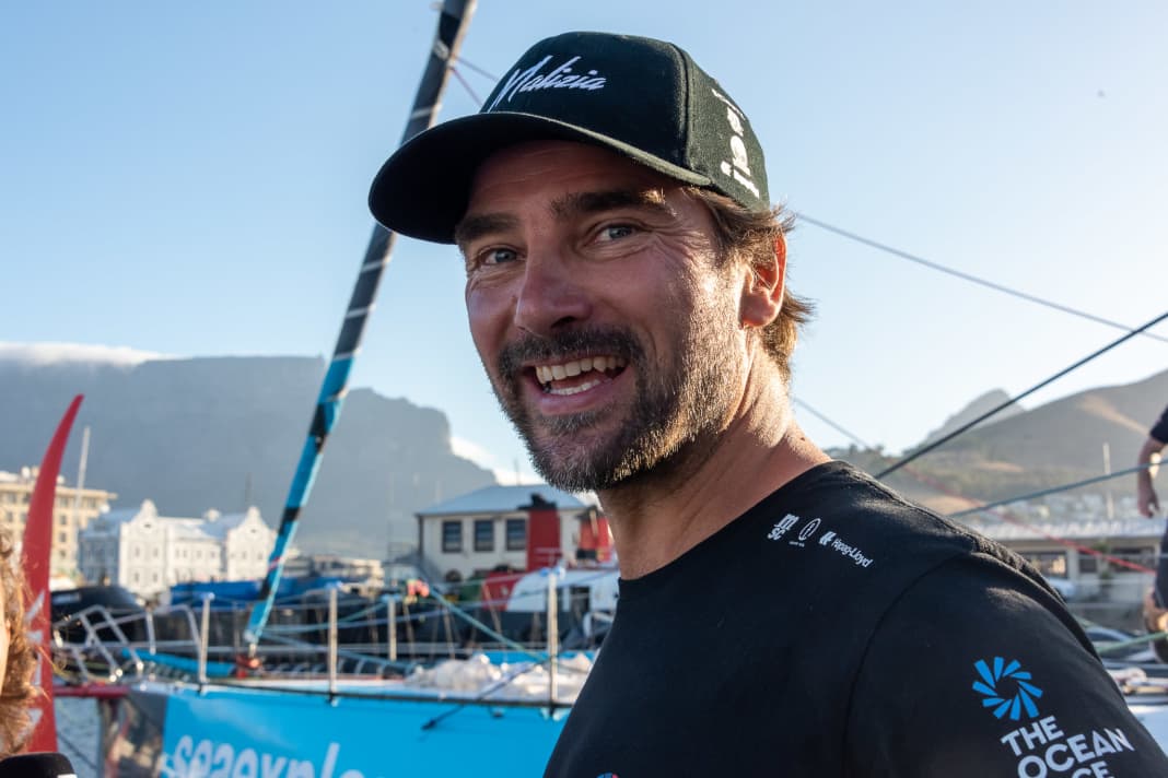 Team Malizias Skipper Boris Herrmann in bester Laune