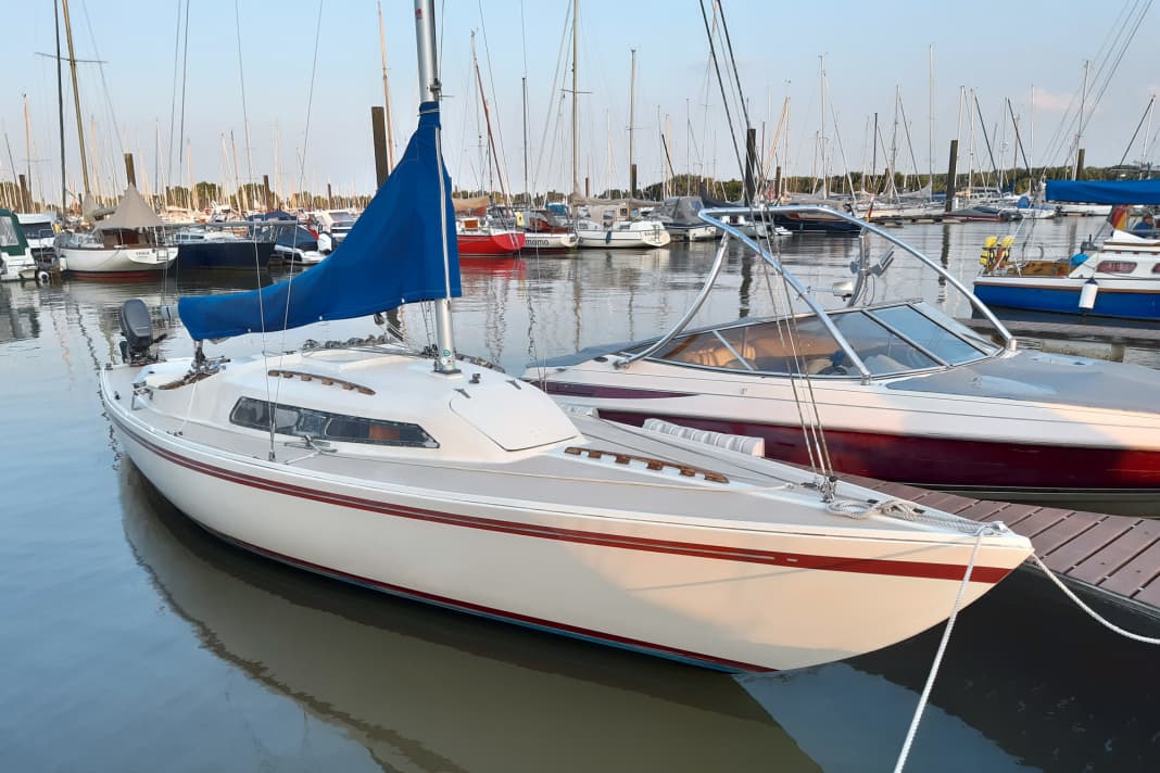 The H-Boat from Nordic Boats was built in 1980 and is a popular regatta boat with a yardstick of 106