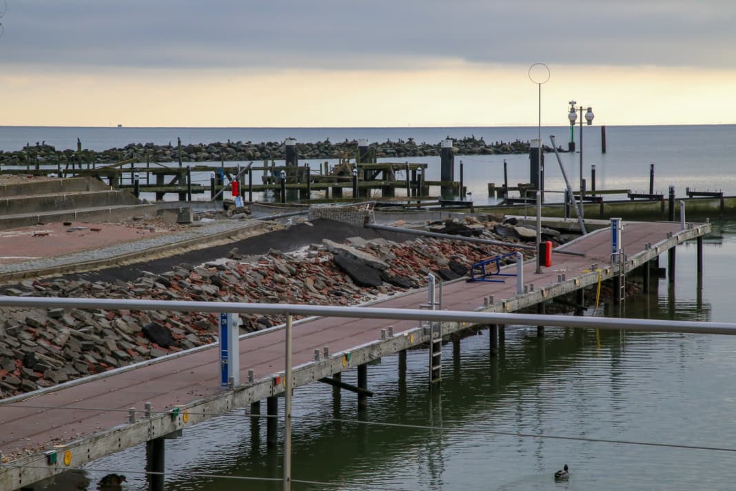 Many of the embankments have been destroyed