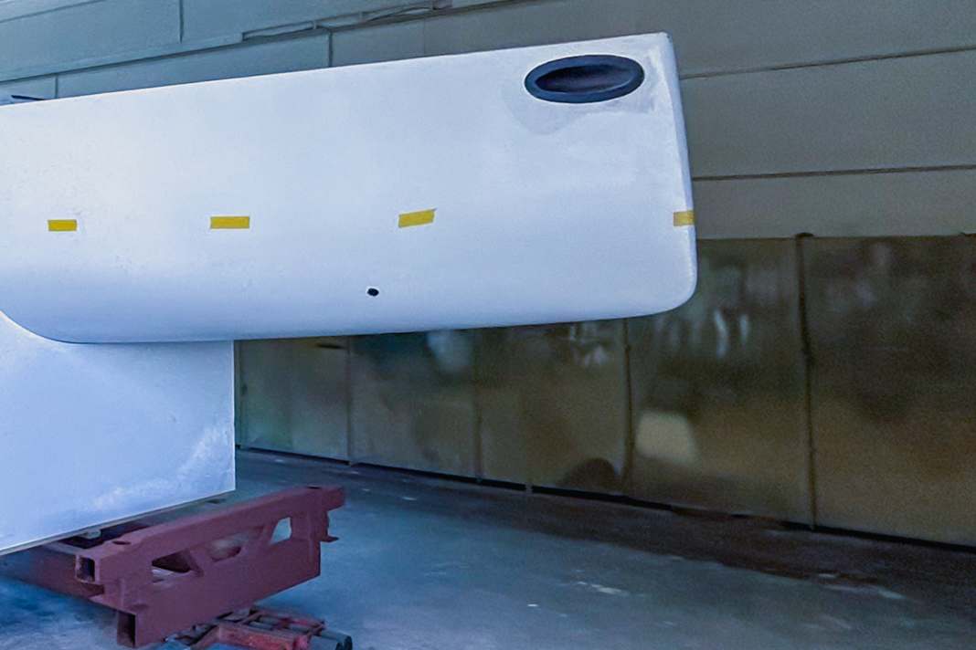 The Berckemeyer design is fitted with an extendable gennaker pole.