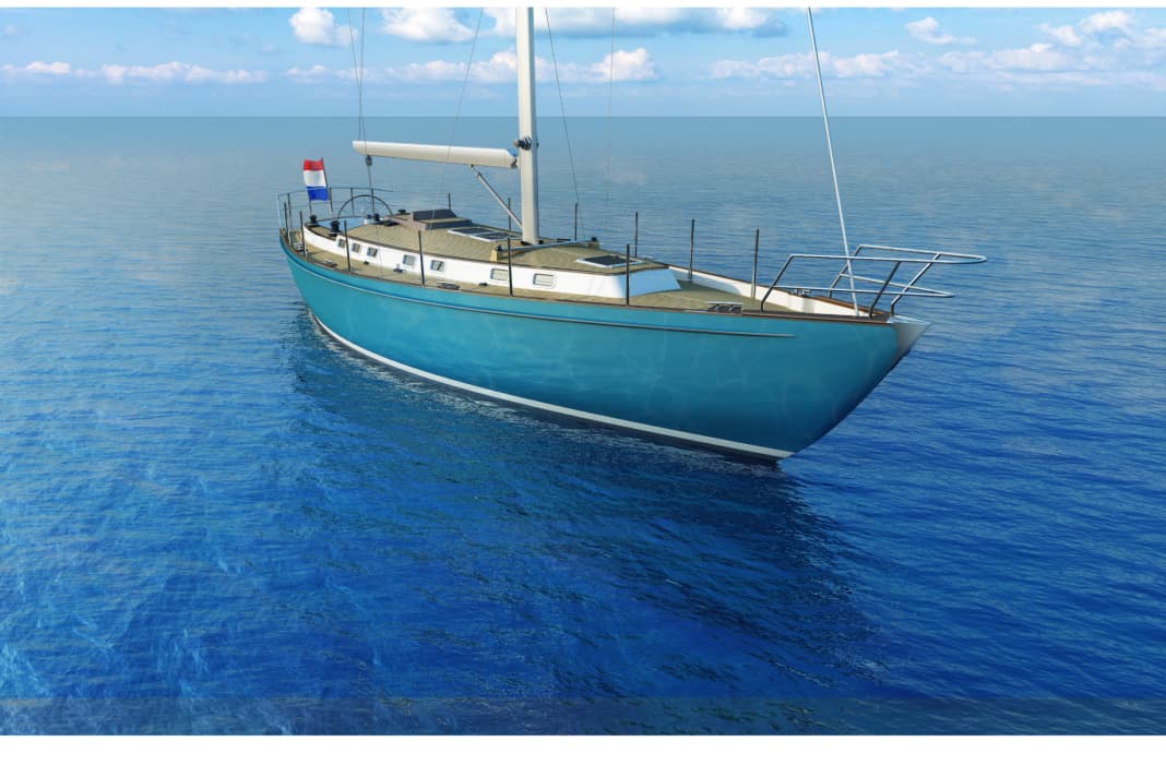 Piacevole anche alla vista: linee classiche con una prua a cucchiaio e un ampio salto di coperta.