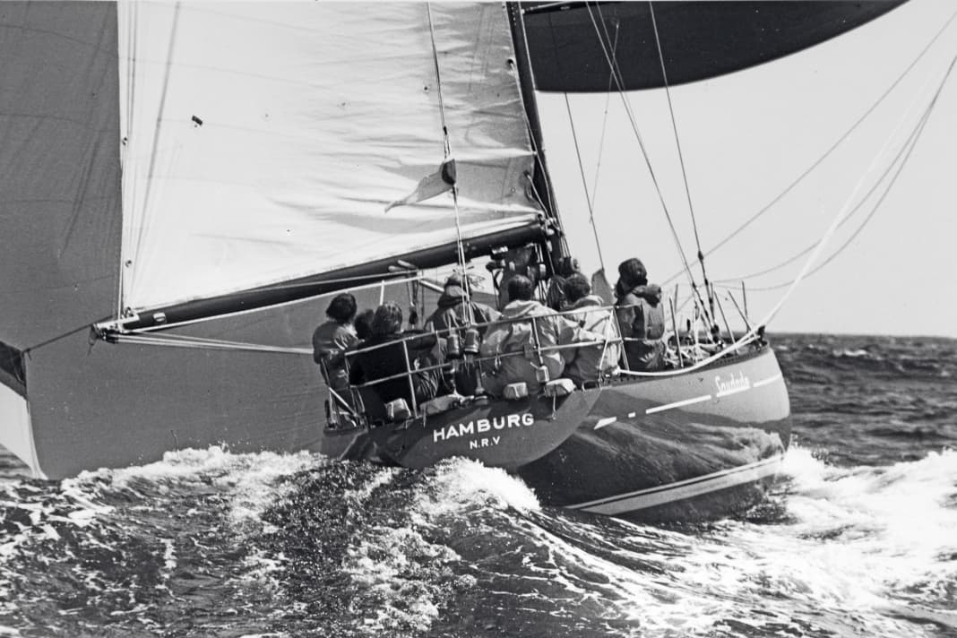 The "red sow" in black and white, when violin-playing flush deck top riggers with bloopers were all the rage