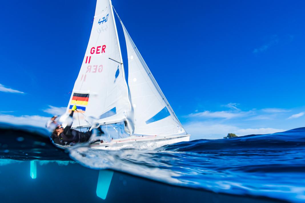 Simon Diesch and Anna Markfort have won the Olympic qualification in the 470 mixed and can expect to be nominated by the DOSB