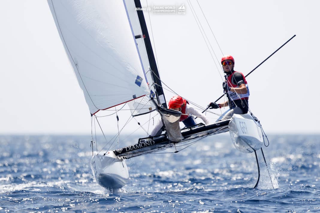 Paul Kohlhoff et Alica Stuhlemmer en Nacra 17