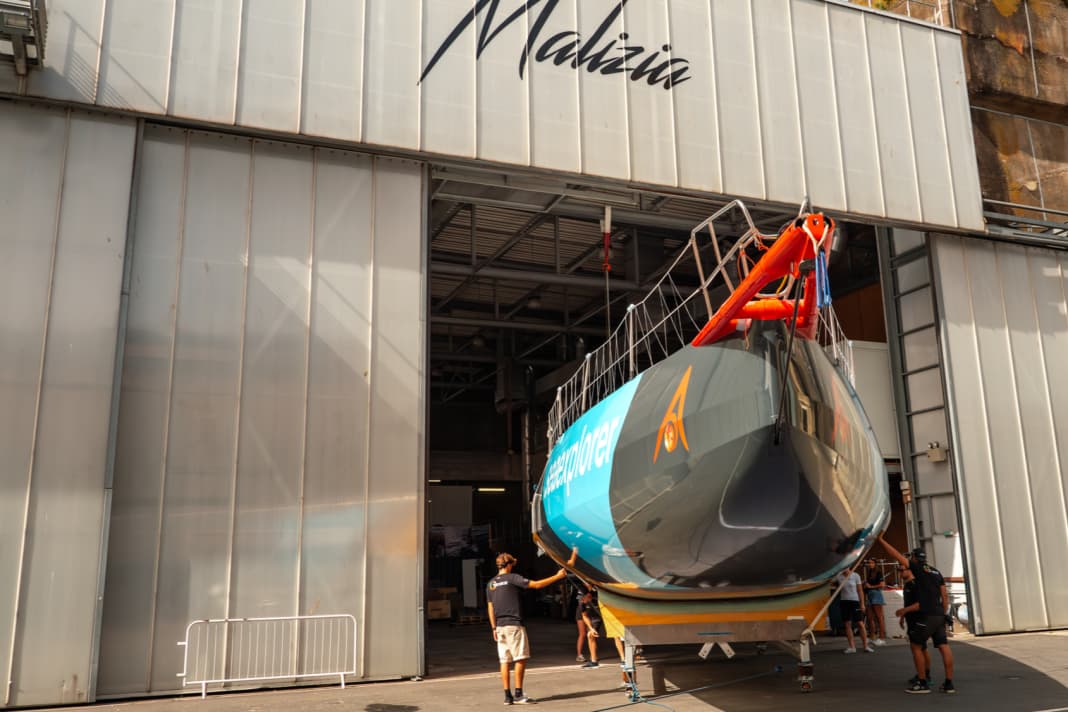 Geht nach sechswöchigem Refit wieder ins Wasser: "Malizia – Seaexplorer"