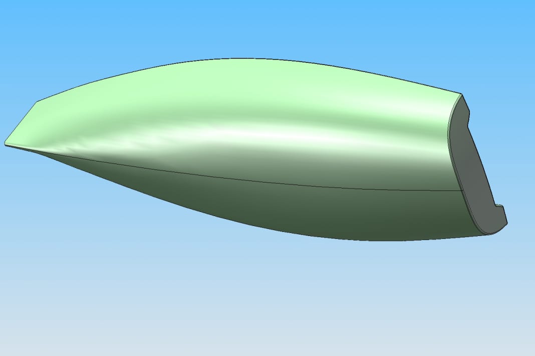 Milan 22: moderne Linien, schmale Wasserlinienbreite