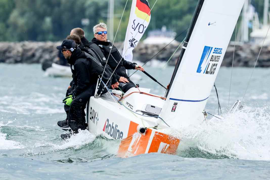 Il quartetto della Seglervereinigung 1903 di Berlino si è aggiudicato la prima divisione alla finale dell'86ª Warnemünder Woche