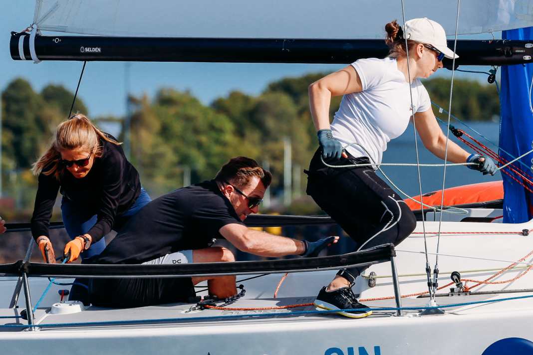Die Erstliga-Tabellenführer vom Mühlenberger Segel-Club