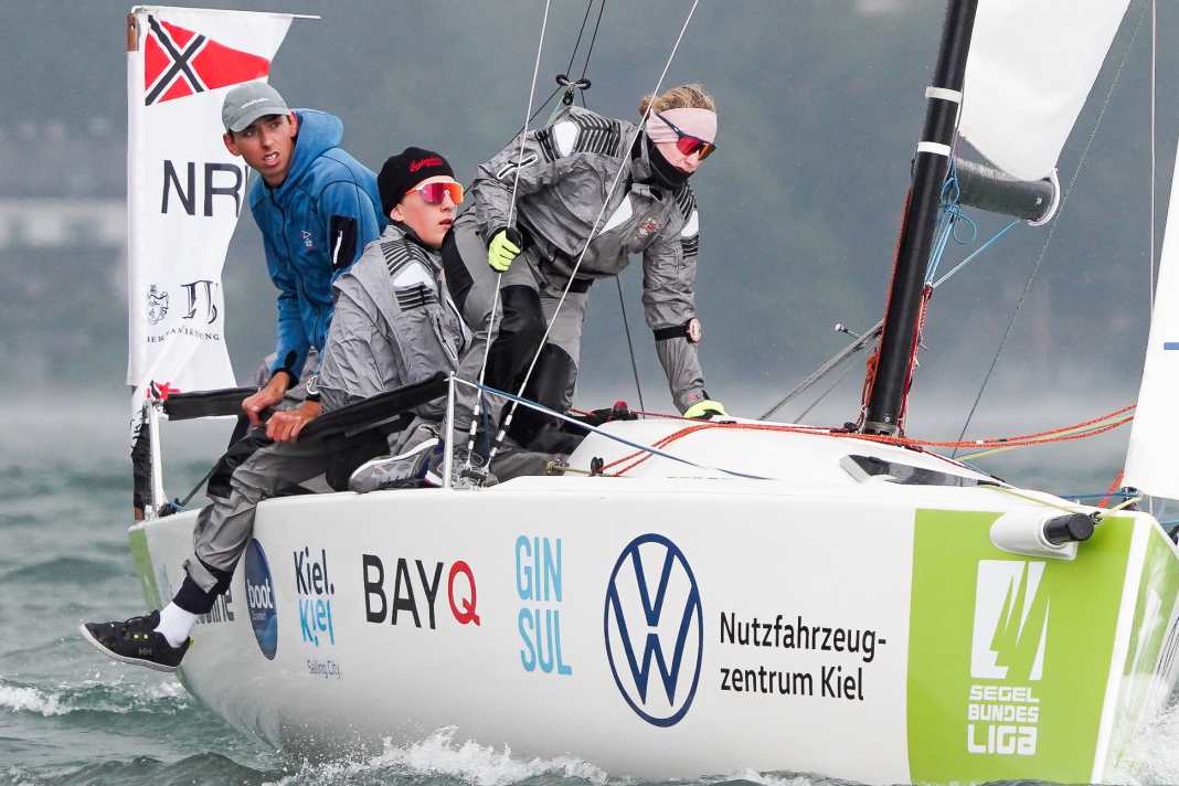 Das NRV-Team übernahm mit Platz drei auf dem Starnberger See die Tabellenführung