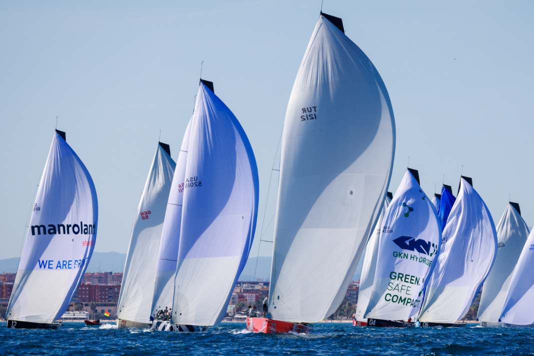 La finale della 52 Super Series 2024 a Valencia