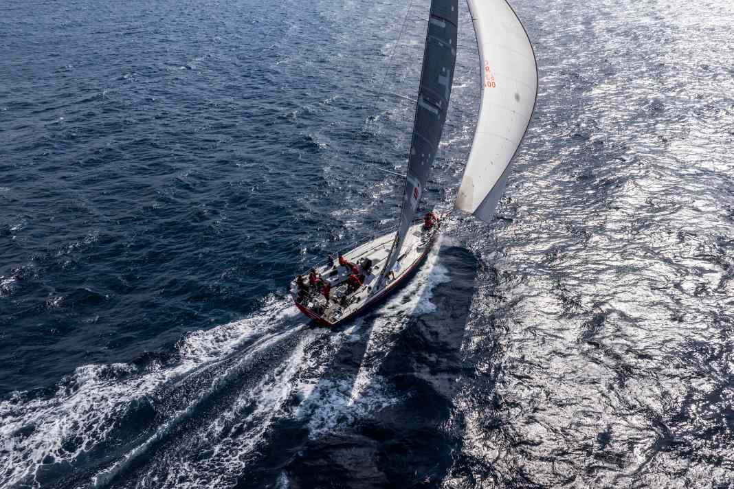 Haspa Hamburg" alla RORC Transat 2025 all'inizio dell'anno.