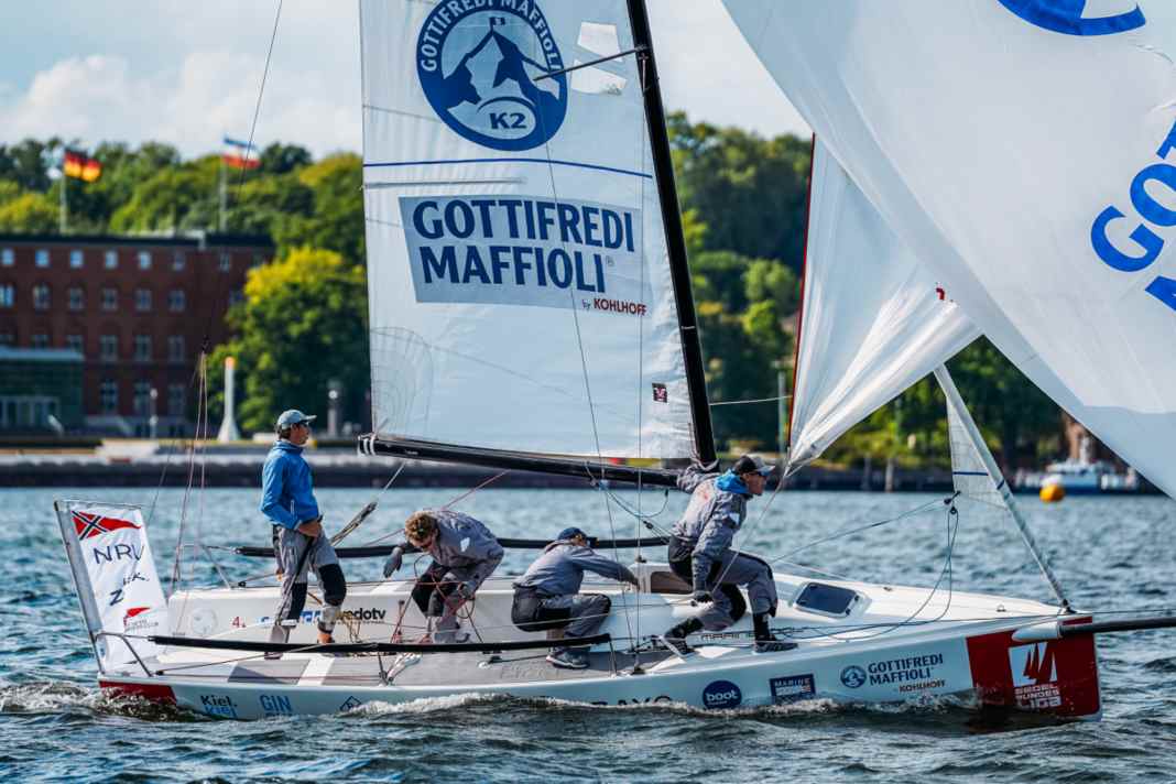 Der Norddeutsche Regatta Verein gewann den zweiten Erstliga-Gipfel der Saison in Kiel.