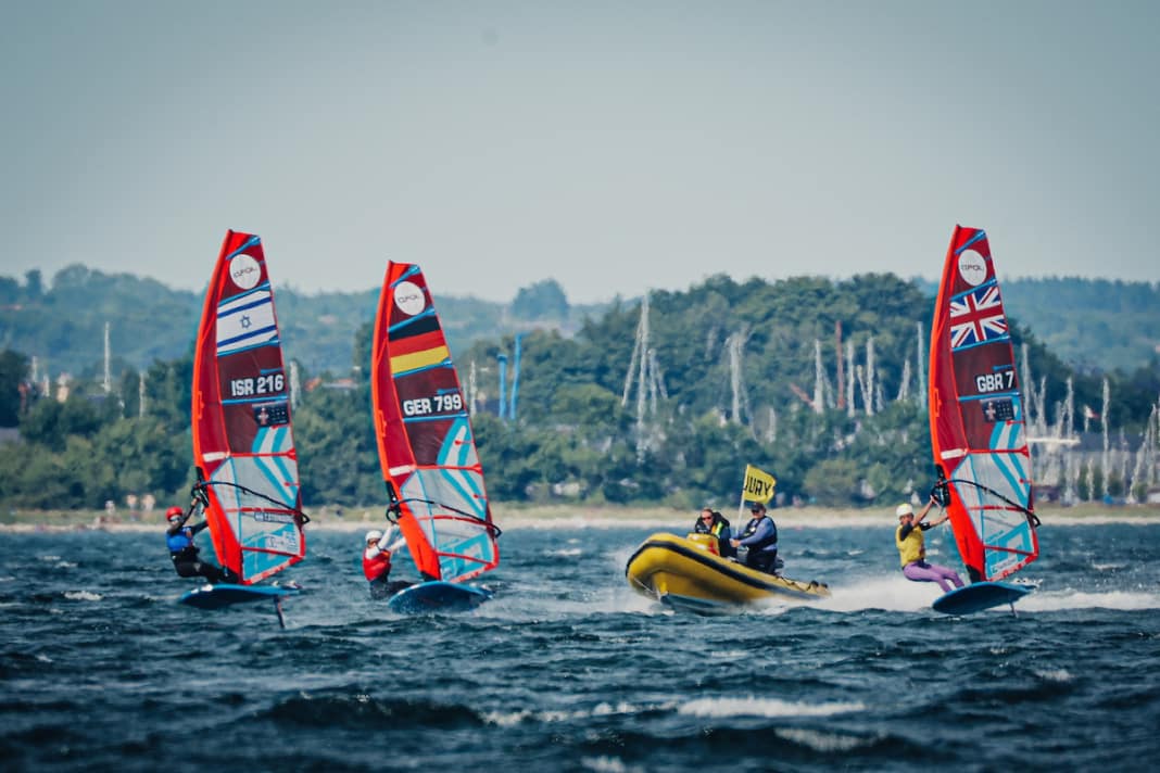 Thrilling finals in the women's race.