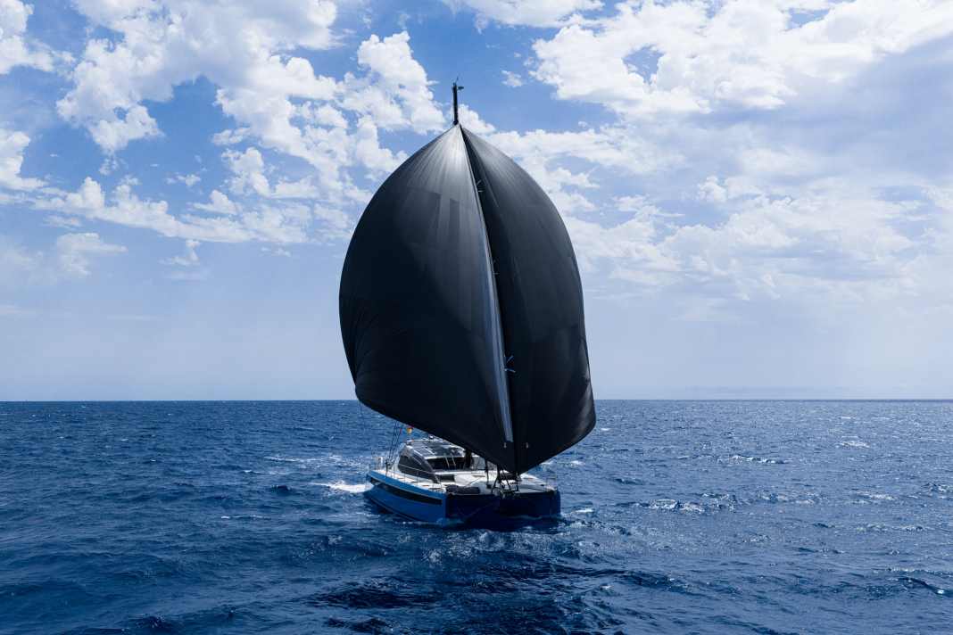 The Multi Tradewind Sail in the Passat configuration on a Privilege 510.