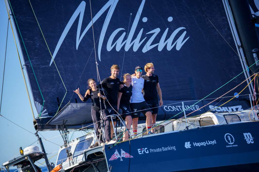 Team Malizia kam im Kampf um Rang drei geschlagen, aber trotzdem geschlossen und optimistisch in Nizza an.