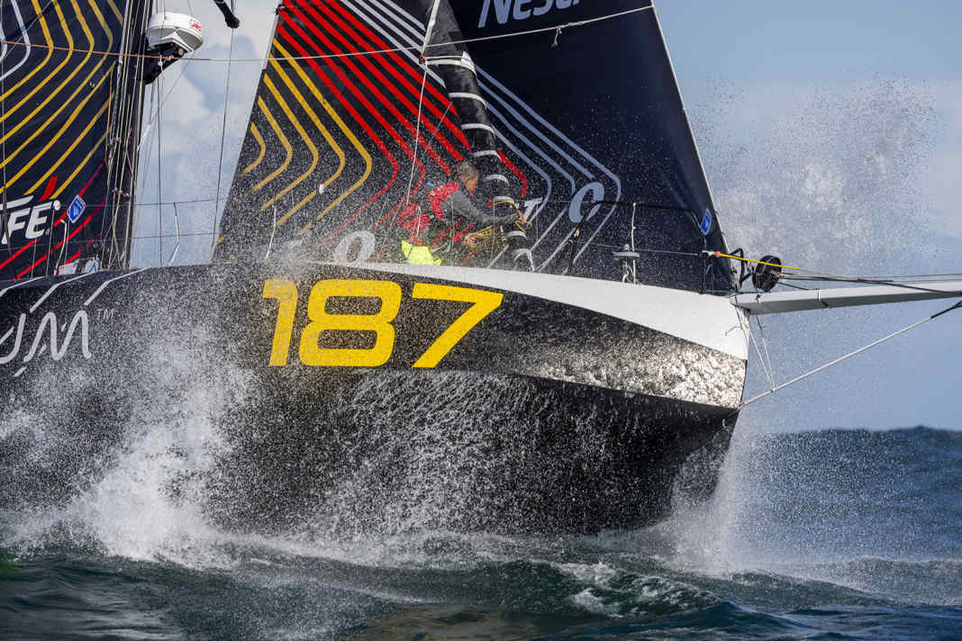 Impression puissante de la Class40 belge...