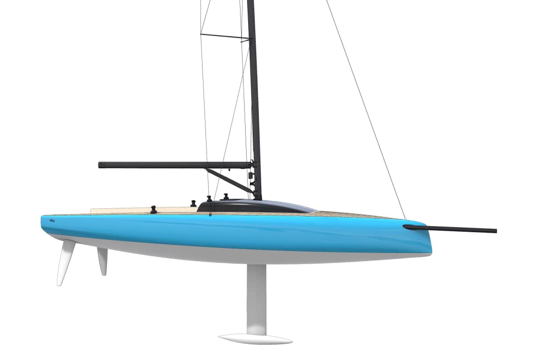 Woy 28: Hubkiel, viel Segelfläche und Linien zum Niederknien.