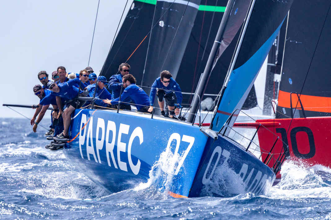 Team Paprec stormed to victory off the coast of Lanzarote, securing the French team’s historic first TP52 event win.