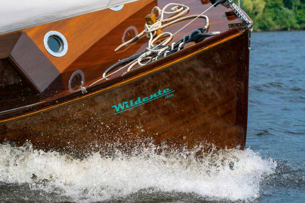 Striking appearance. Painted like a piano, lines with rough edges: the "wild duck"