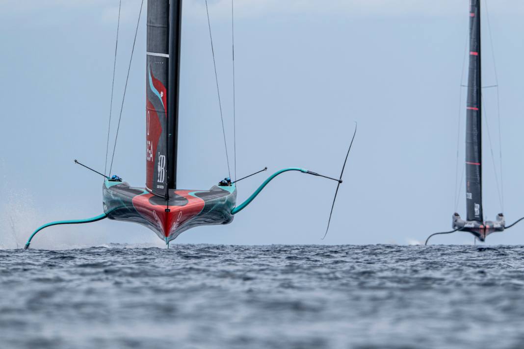 Das Emirates Team New Zealand verteidigt den America's Cup