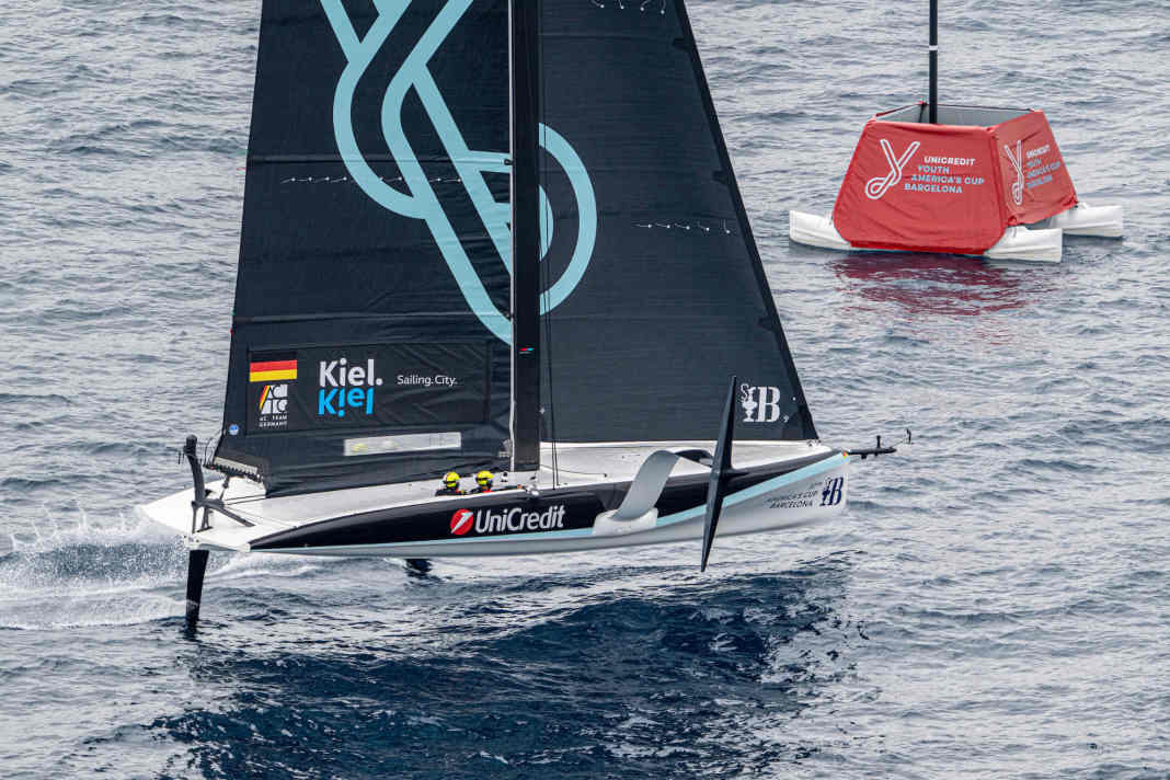 Das Youth AC Team Germany vor Barcelona