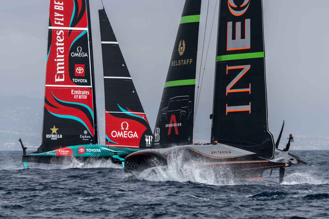 Finora il "Britannia" non è stato in grado di opporsi ai difensori neozelandesi. Le cose cambieranno nelle regate 5 e 6 del 16 ottobre?