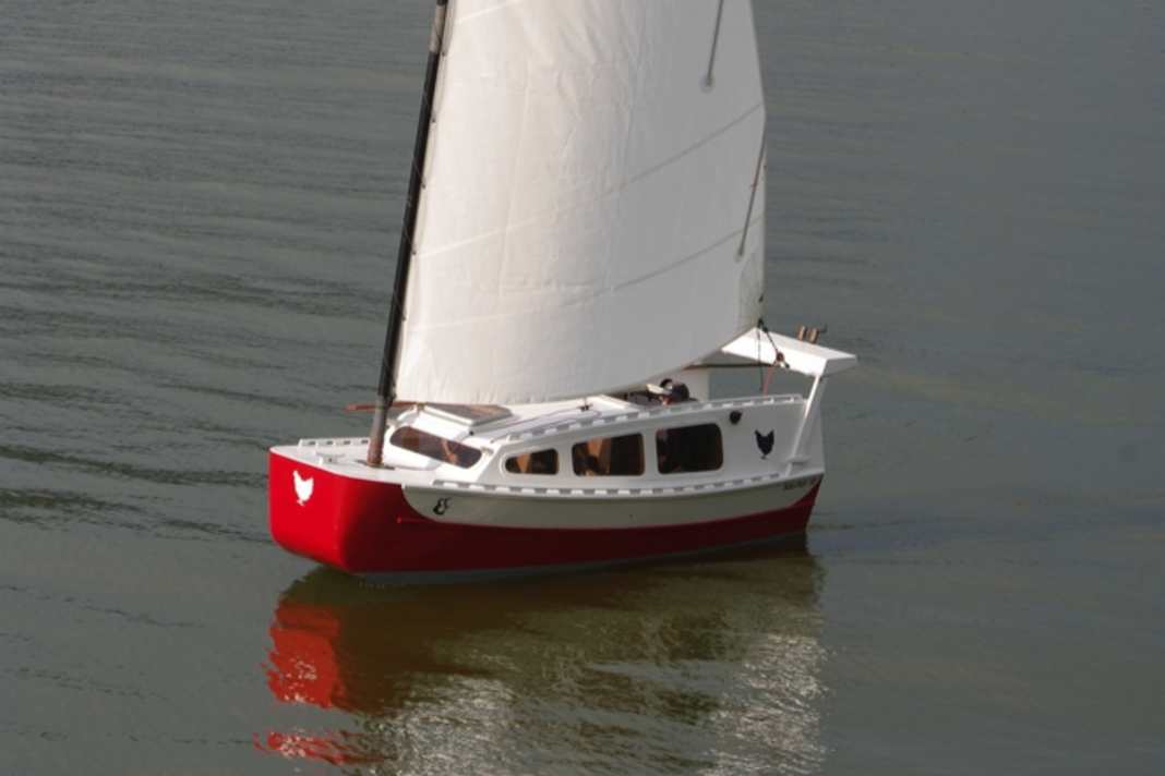 Il "Baluchon" in navigazione