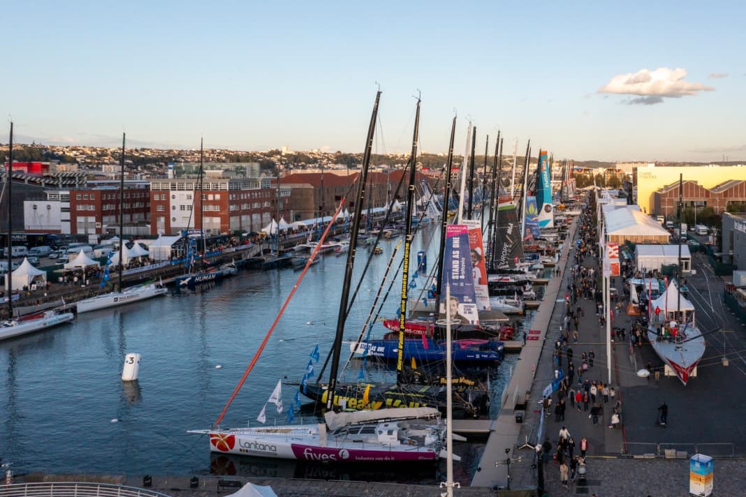 In Le Havre bereitet sich die Imoca-Flotte nach der Verschiebung auf ihren Transat-Start am 7. November vor