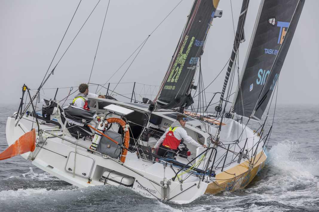 Lennart Burke e Melwin Fink nella Atlantic Cup su "Sign for Com".