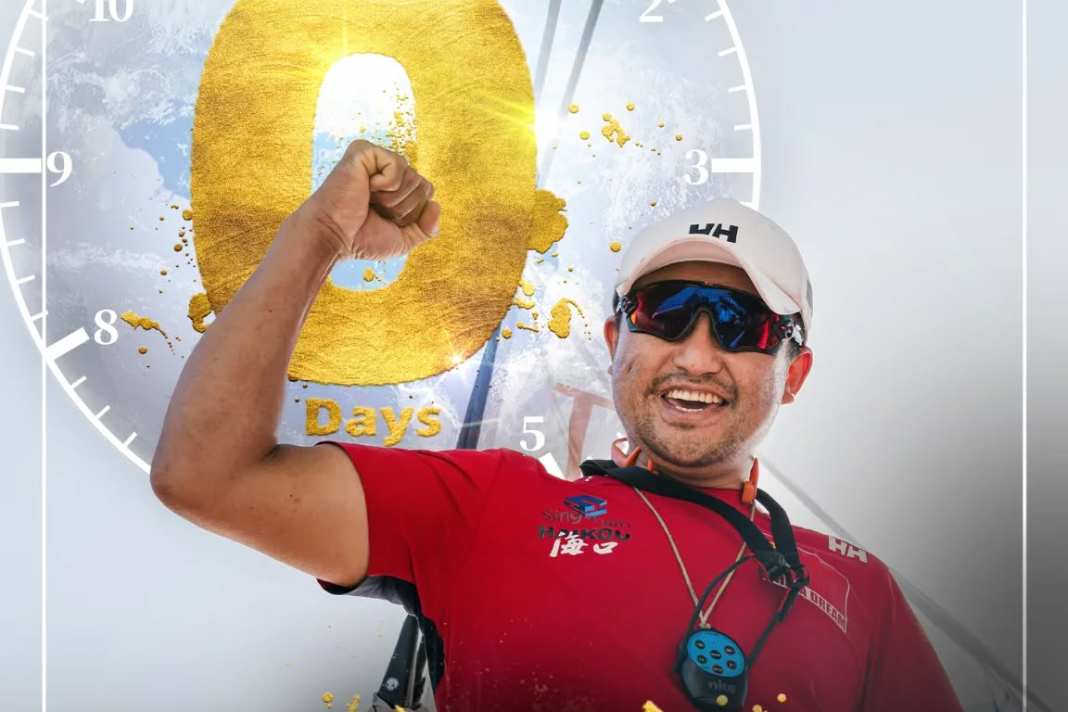 Jingkun Xu hat das Ziel seiner Vendée-Globe-Premiere am 18. Februar erreicht.