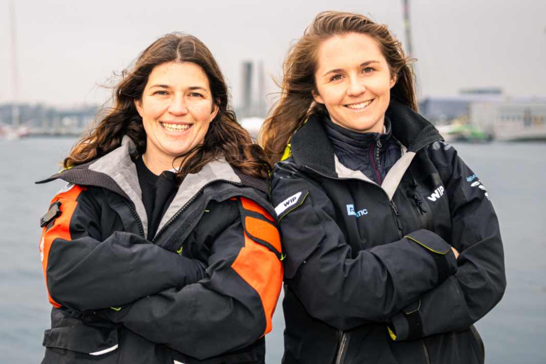 Aina Bauza and Caroline Boule won the Cap pour Elles competition and can now prepare for the Transat Café L'Or - with strong support.