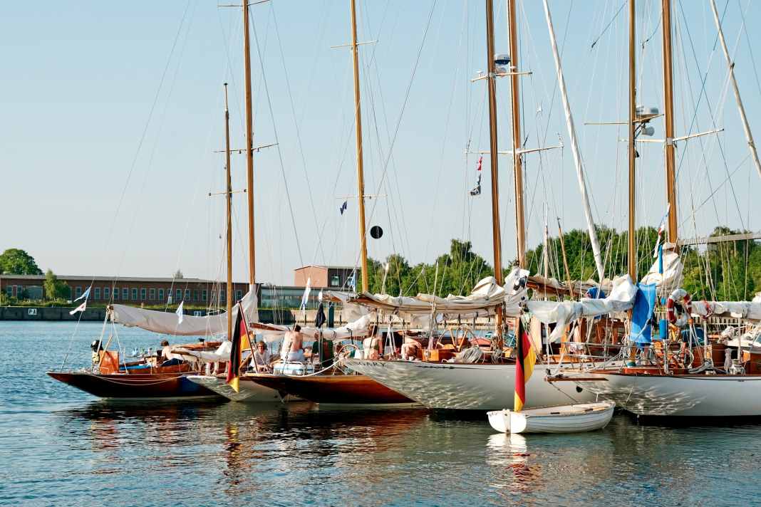 Rendezvous der Klassiker zur Kieler Woche.