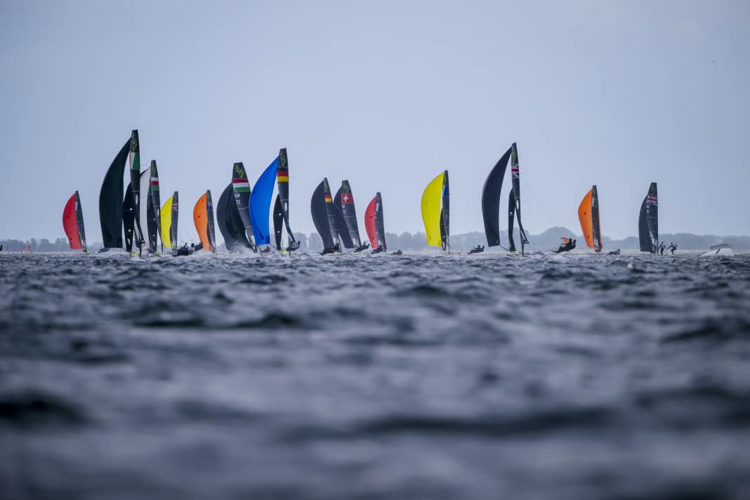 La zone de navigation de la Kieler Woche a déjà été utilisée pour la voile olympique. C'est à nouveau l'objectif pour l'avenir.
