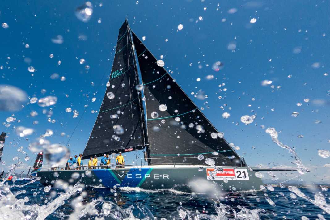 Une championne d'Europe américaine : "Vesper" a remporté la classe 0 devant Palma.