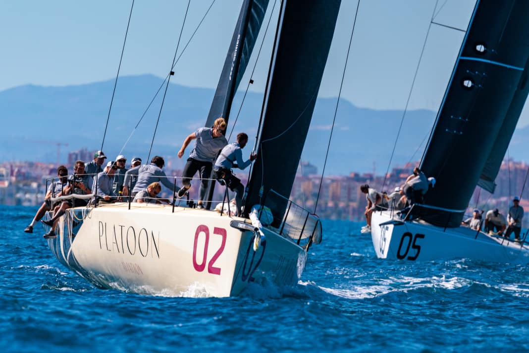 « Platoon Aviation » a été attaqué le dernier jour de la phase de qualification par son rival « Sled » dans la course au titre de la saison. Mais ces attaques en match race n'ont abouti qu'à un succès partiel dans une seule des trois courses.