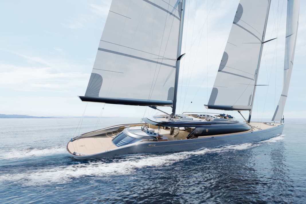 Perini Navi rimane fedele ai ketch. L'iconica imbarcazione di 56 metri è stata sottoposta a un restyling estetico e tecnico da parte di Malcolm McKeon Yacht Design e il suo varo è previsto per luglio 2025.