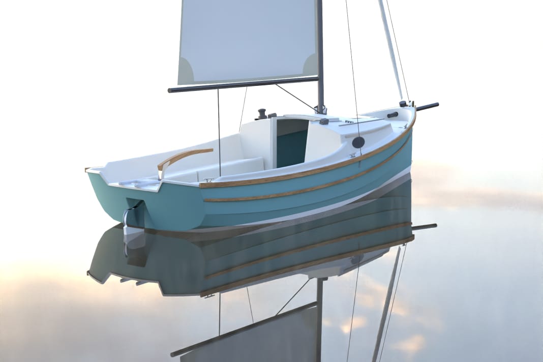 Viel Sprung im Deck, ein hoher Bug, dazu Klinker-Optik. Swallow Yachts folgt konstruktiv seiner unverkennbaren Marken-DNA