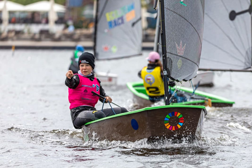 In this direction: Opti sailors on course for sustainability