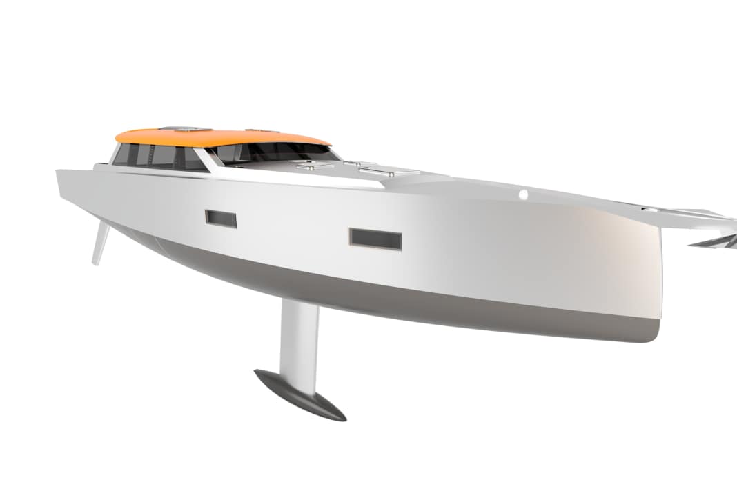 The style-defining deckhouse is small and fairly flat