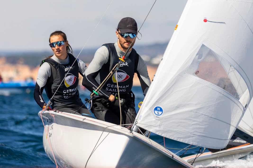 Miglior squadra tedesca di 470 misto ai Campionati Europei: Theresa Löffler e Christopher Hoerr.